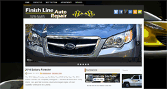 Desktop Screenshot of finishlineautofh.com